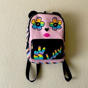 LUV BETSEY JOHNSON PANDA COLOR WAY BACKPACK